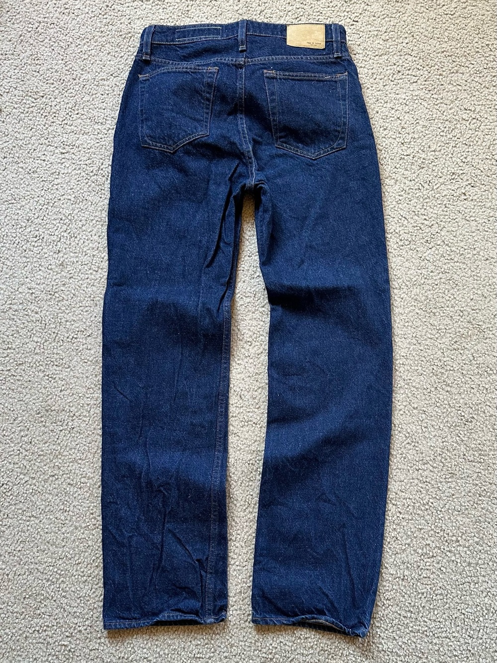 Rag and Bone Alex High Rise Straight Jeans - Picture 5 of 6